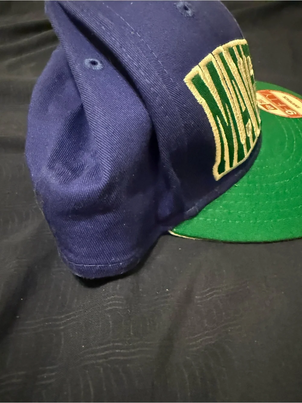 *USED* New Era Hardwood Classics Vintage Dallas Mavericks Snapback